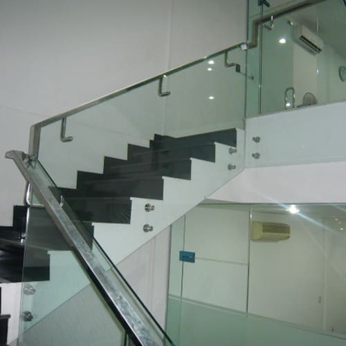 Galeri Railing Tangga Elite Art Glass - Gambar 1