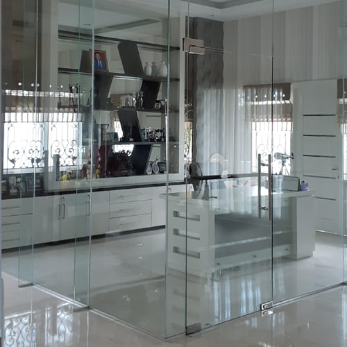 Galeri Partisi Ruangan Elite Art Glass - Gambar 3
